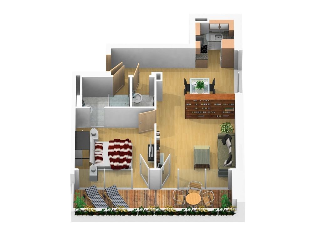 Private Living Apartments Куфщайн Екстериор снимка