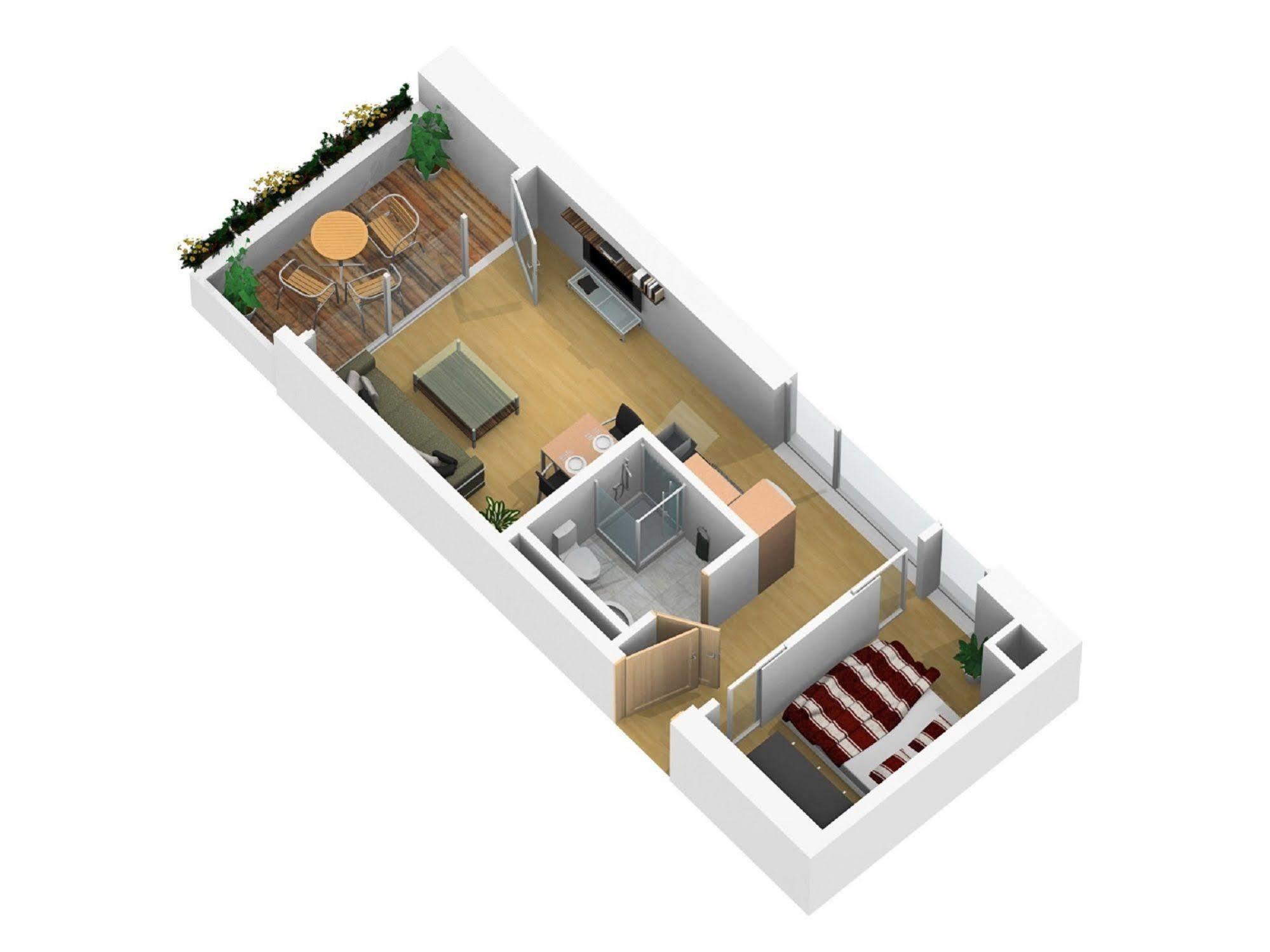 Private Living Apartments Куфщайн Екстериор снимка